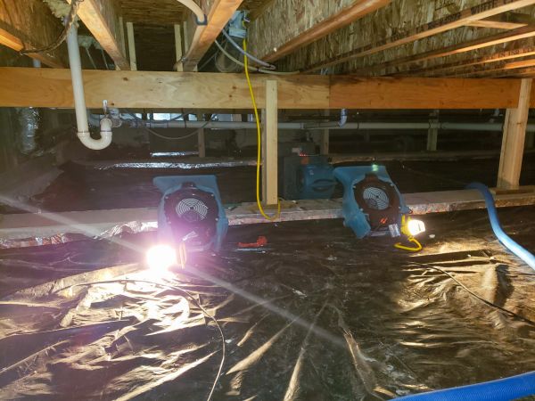 Crawlspace Water Removal in Stillwater